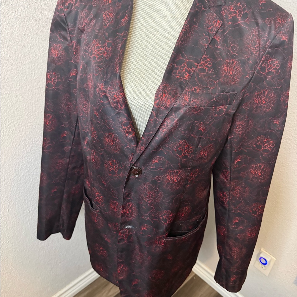 Black and Red Evening Jacket